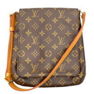 Louis Vuitton Musette Salsa Brown Monogram Canvas Shoulder Bag